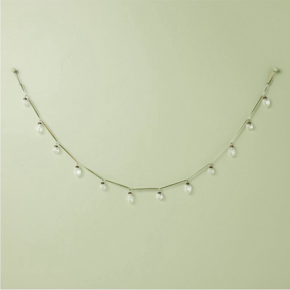 6' Mini Glass Ornament Decorative Christmas Garland Hearth & Hand™ with Magnolia